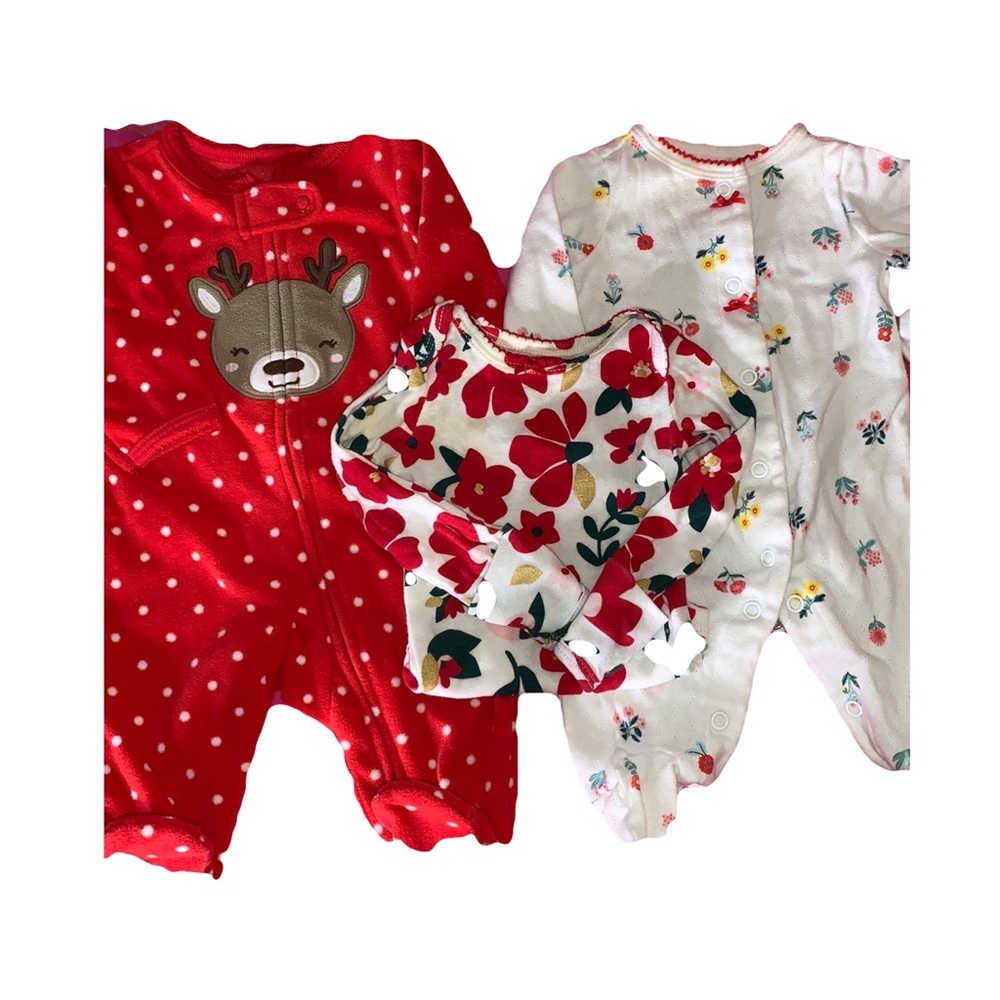 Carters NB Girl Lot of 3